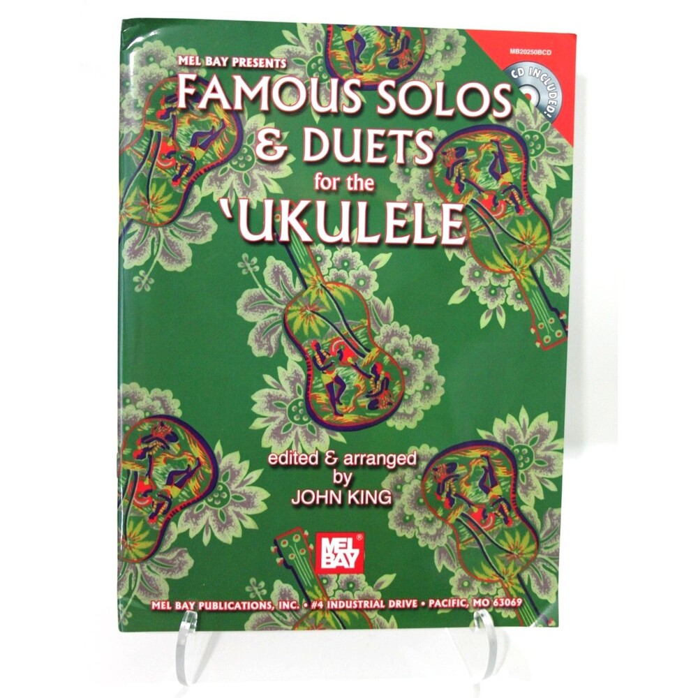 Mel Bay Famous Solos Duets for Ukulele John King Vintage Songbook Sheet Music